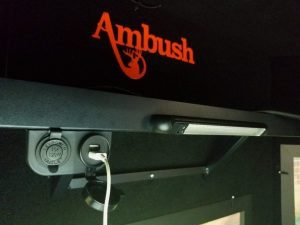 Ambush Hunting Blind Light Kit with Charging Porrts