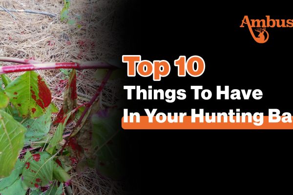 top 10 things to have in your hunting bag